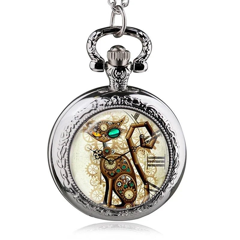 Reloj de Bolsillo - Locket Steampunk Variado