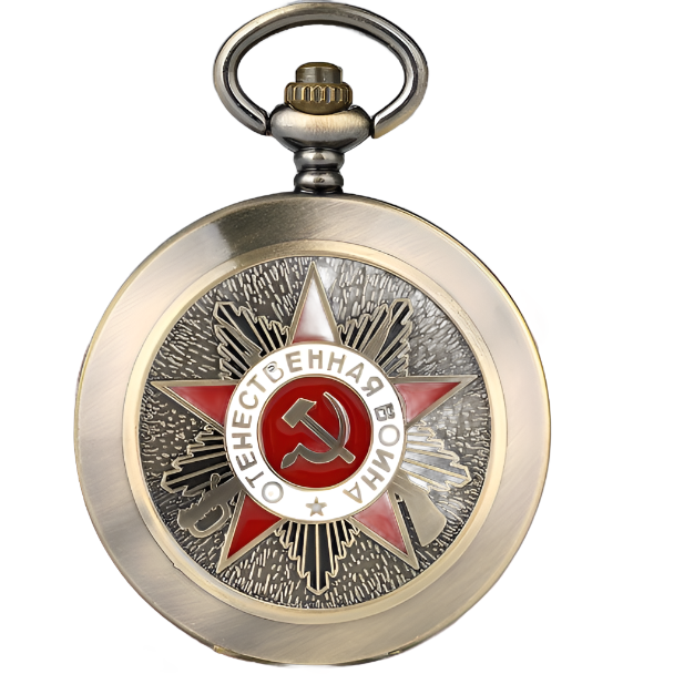 Antiguo reloj de bolsillo ruso