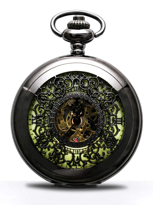 Reloj de bolsillo | Tren de cobre vintage de Londres